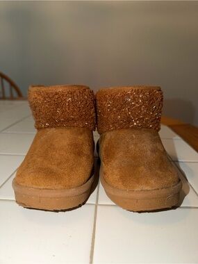 Kids Ankle Boots toddler winter warm furry shoes holiday casual outdoor travel